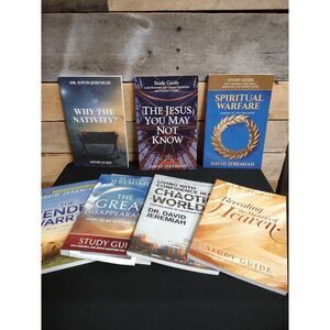 Lot of 7 David Jeremiah Study Guides - The Great Disappearance, and more